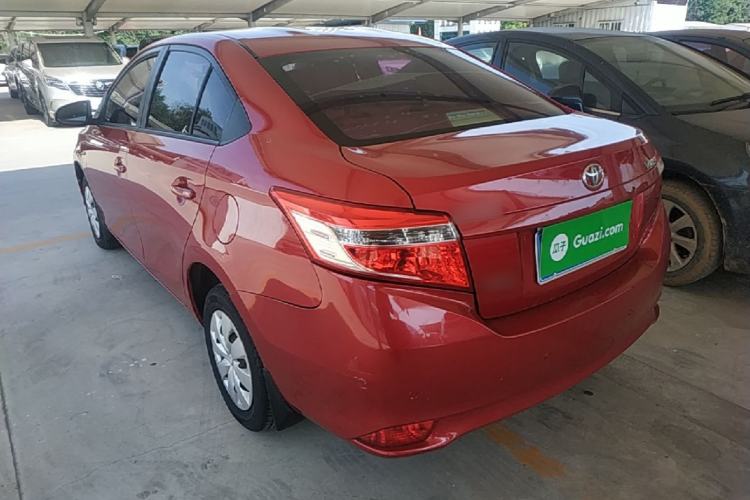 Used Toyota Vios 2014 1.3L Manual Xiang Edition Rear Left 45 Deg