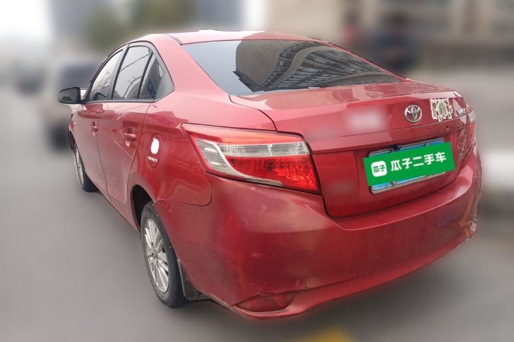 Used Toyota Vios 2014 1.3L Manual Xiang Edition Rear Left 45 Deg