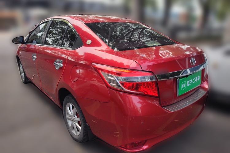 Used Toyota Vios 2014 1.3L Manual Xiang Edition Rear Left 45 Deg