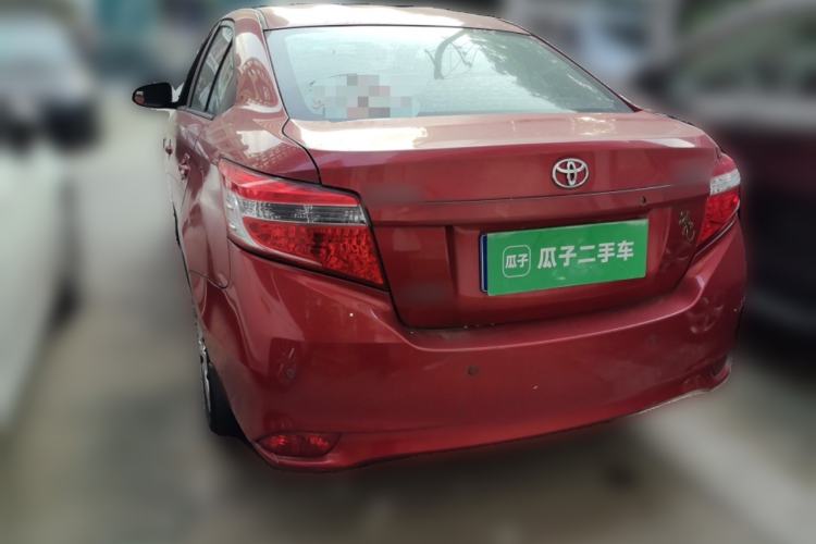 Used Toyota Vios 2014 1.5L Automatic ZhiZhen Edition Rear Left 45 Deg