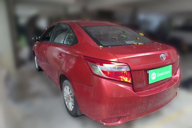 Used Toyota Vios 2014 1.3L Manual Xiang Edition Rear Left 45 Deg