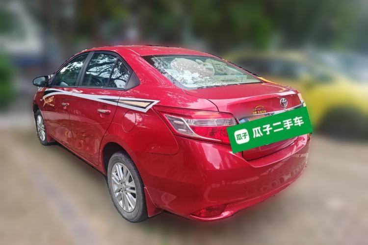 Used Toyota Vios 2014 1.5L Automatic ZhiShang Edition Rear Left 45 Deg