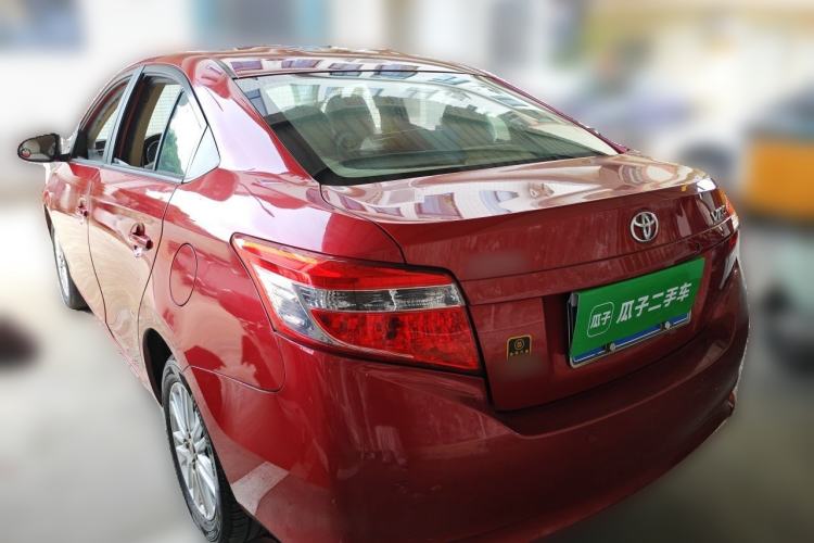 Used Toyota Vios 2014 1.5L Automatic ZhiZhen Edition Rear Left 45 Deg