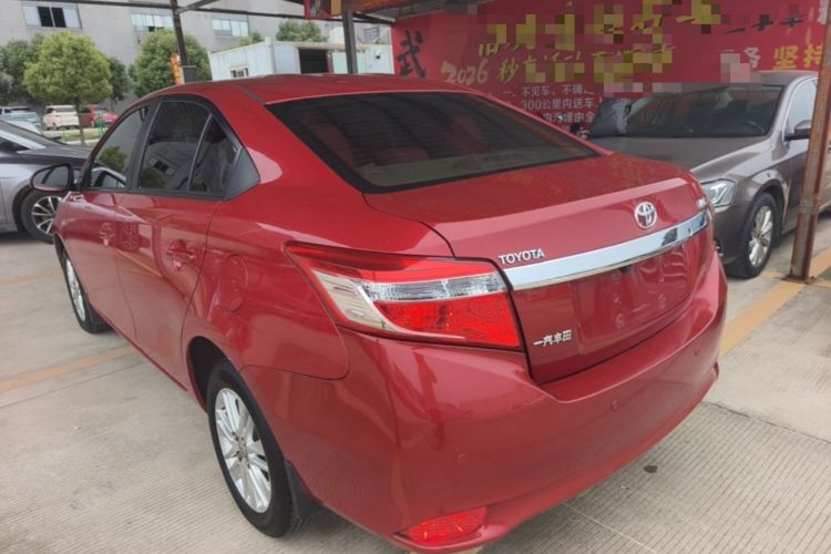 Used Toyota Vios 2014 1.5L Automatic ZhiZhen Edition Rear Left 45 Deg