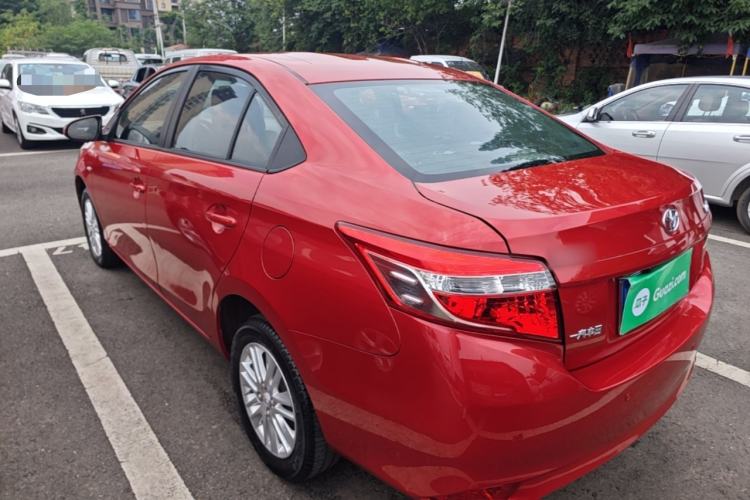 Used Toyota Vios 2014 1.5L Automatic ZhiZhen Edition Rear Left 45 Deg