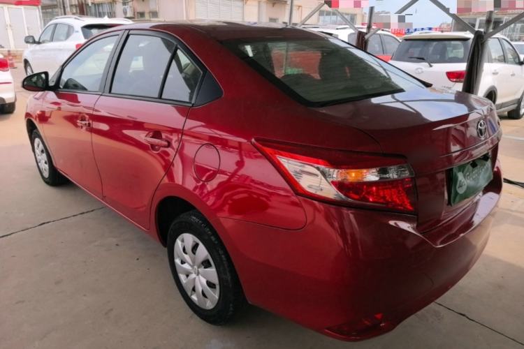Used Toyota Vios 2014 1.3L Manual Xiang Edition Rear Left 45 Deg