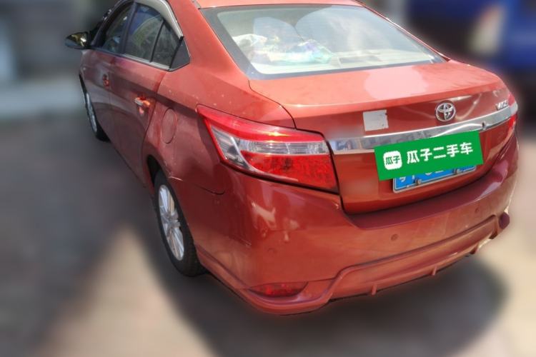 Used Toyota Vios 2014 1.5L Automatic ZhiShang Edition Rear Left 45 Deg