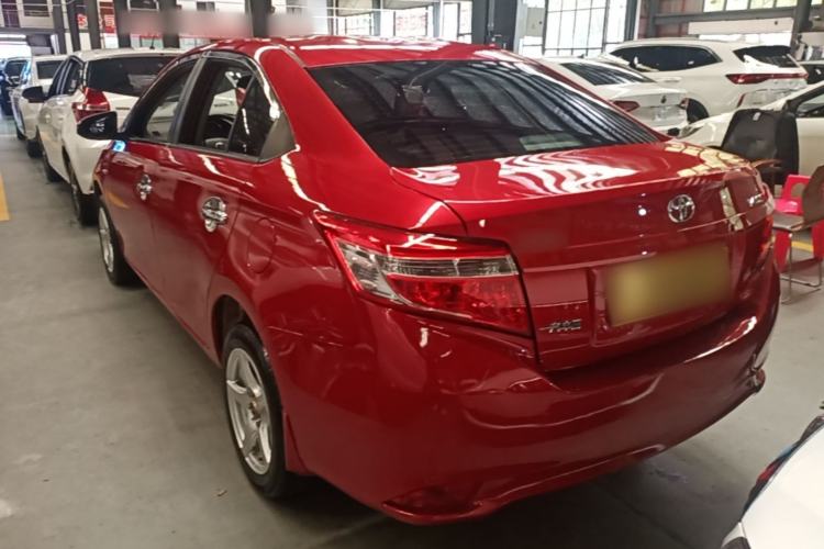 Used Toyota Vios 2014 1.5L Automatic ZhiZhen Edition Rear Left 45 Deg
