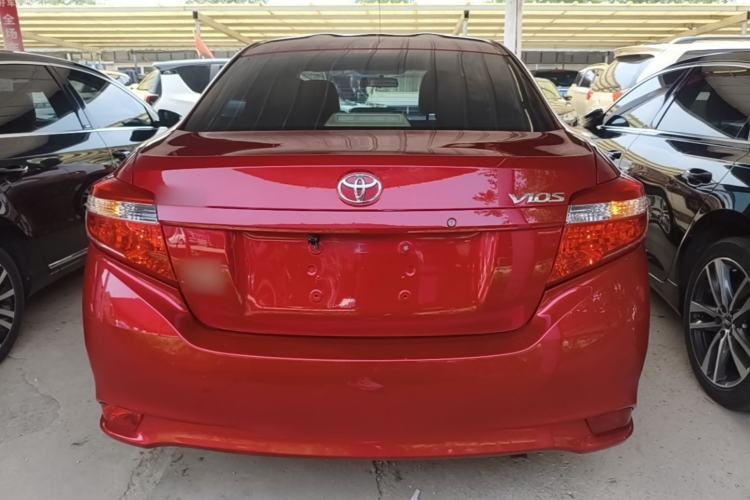 Used Toyota Vios 2014 1.3L Automatic Standard Edition Rear