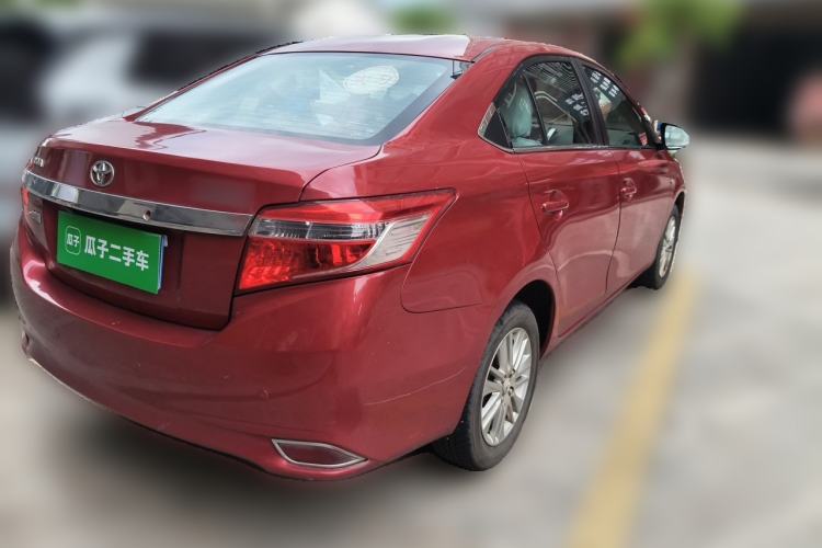Used Toyota Vios 2014 1.5L Automatic ZhiShang Edition Rear Right 45 Deg