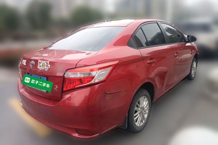 Used Toyota Vios 2014 1.3L Manual Xiang Edition Rear Right 45 Deg