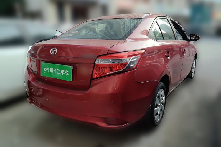 Used Toyota Vios 2014 1.5L Automatic ZhiZhen Edition Rear Right 45 Deg