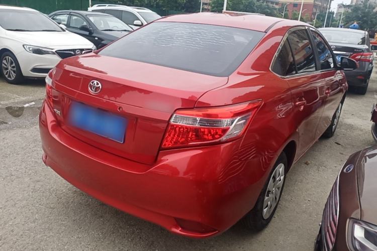 Used Toyota Vios 2014 1.5L Automatic ZhiZhen Edition Rear Right 45 Deg