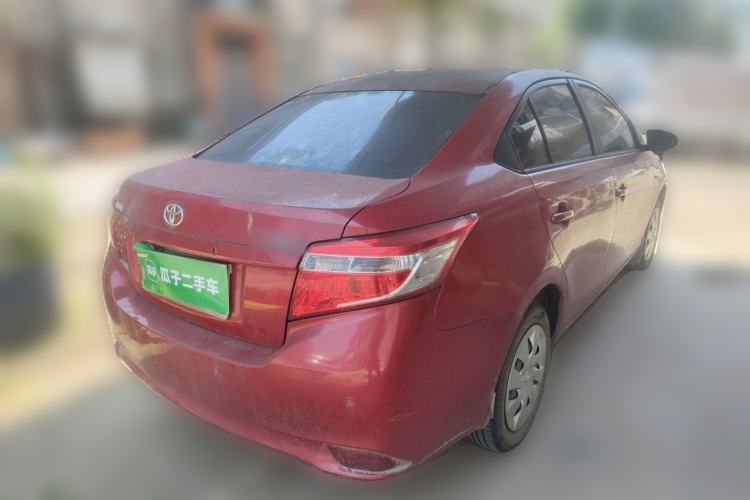 Used Toyota Vios 2014 1.5L Automatic ZhiZhen Edition Rear Right 45 Deg