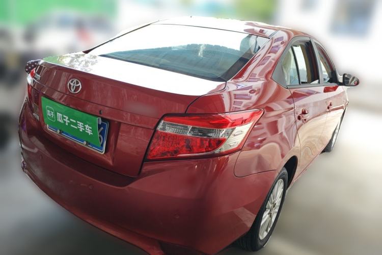 Used Toyota Vios 2014 1.5L Automatic ZhiZhen Edition Rear Right 45 Deg