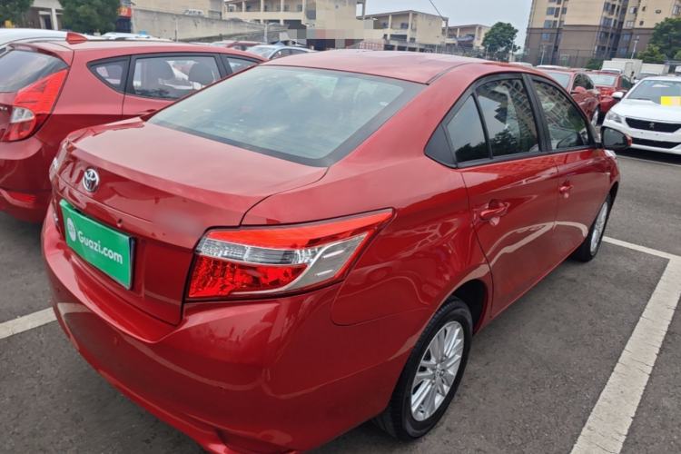 Used Toyota Vios 2014 1.5L Automatic ZhiZhen Edition Rear Right 45 Deg