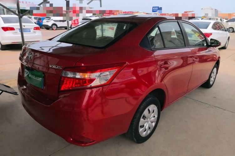 Used Toyota Vios 2014 1.3L Manual Xiang Edition Rear Right 45 Deg