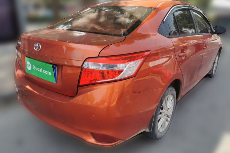 Used Toyota Vios 2014 1.5L Manual ZhiShang Edition Rear Right 45 Deg