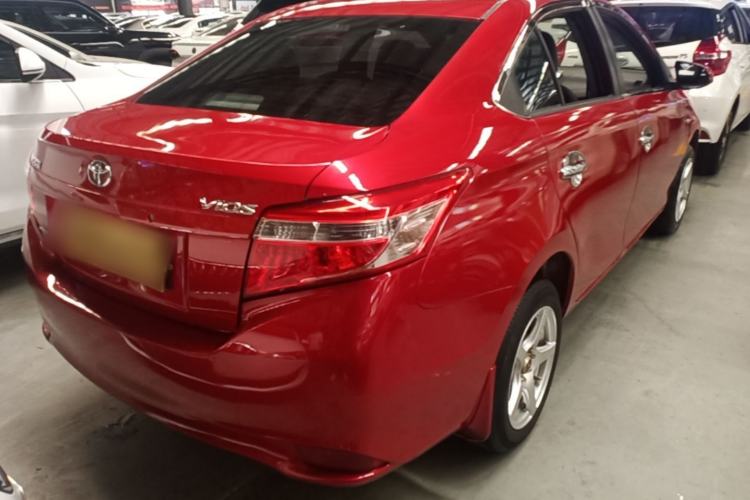 Used Toyota Vios 2014 1.5L Automatic ZhiZhen Edition Rear Right 45 Deg