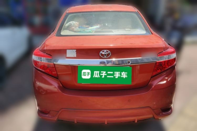 Used Toyota Vios 2014 1.5L Automatic ZhiShang Edition Rear