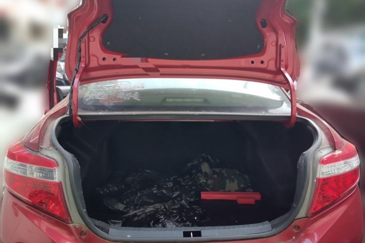 Used Toyota Vios 2014 1.5L Automatic ZhiZhen Edition Trunk