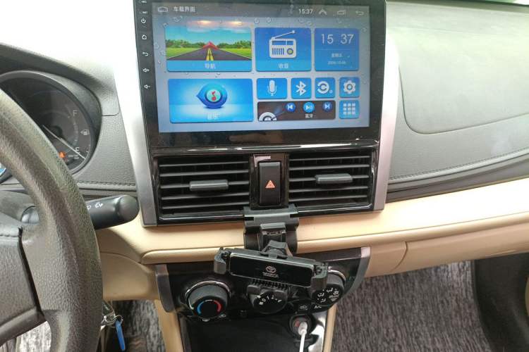 Used Toyota Vios 2014 1.3L Automatic Standard Edition Audio And AC Panel