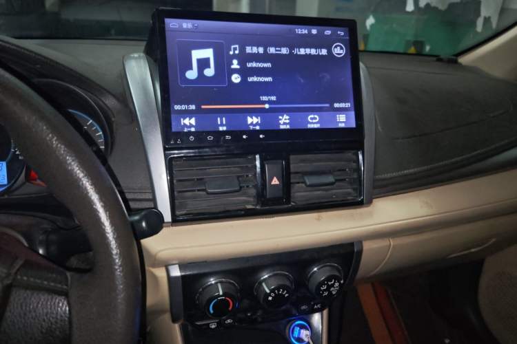 Used Toyota Vios 2014 1.5L Manual Smart Edition Audio And AC Panel