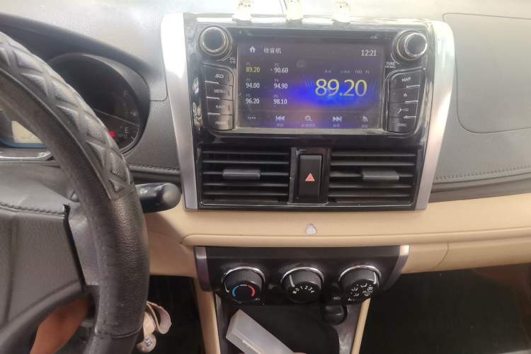 Used Toyota Vios 2014 1.3L Manual Value Edition Audio And AC Panel