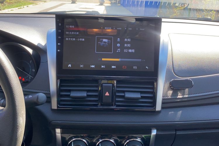 Used Toyota Vios 2014 1.5L Automatic ZhiZhen Edition Audio And AC Panel