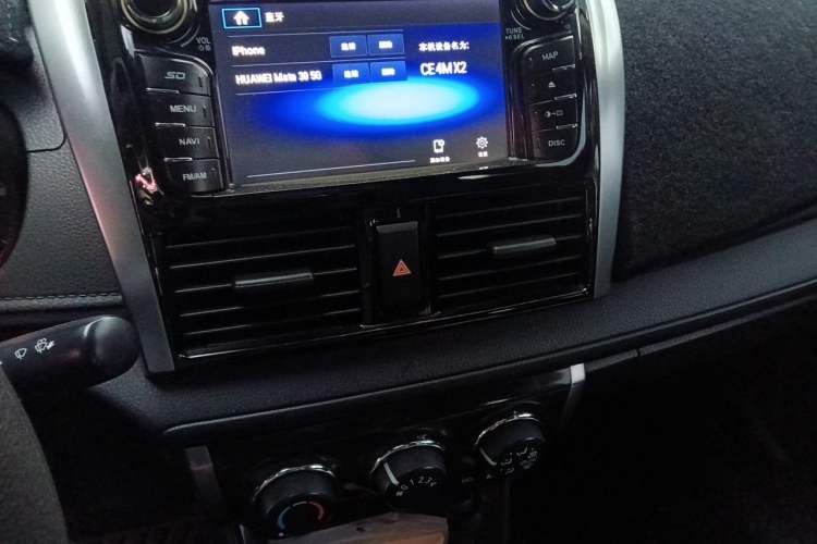Used Toyota Vios 2014 1.5L Automatic ZhiZhen Edition Audio And AC Panel