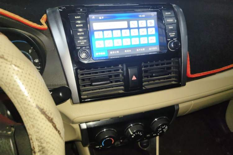 Used Toyota Vios 2014 1.5L Automatic ZhiZhen Edition Audio And AC Panel