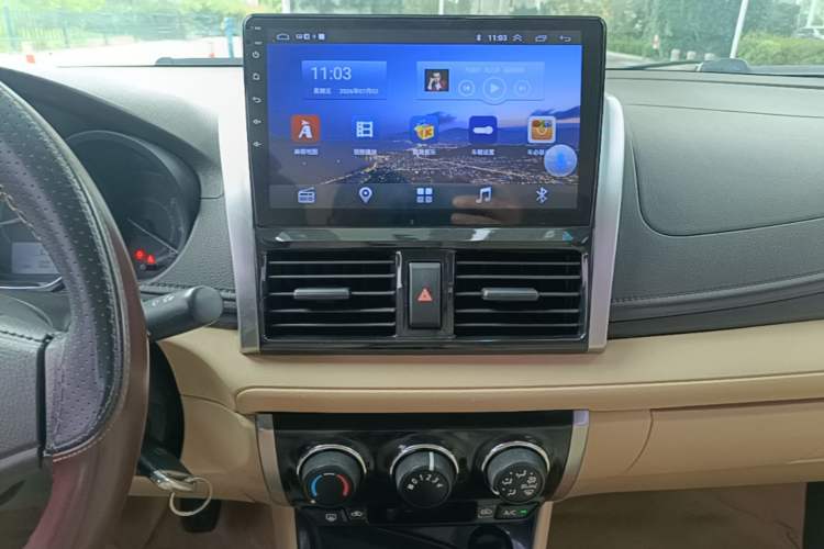 Used Toyota Vios 2014 1.3L Manual Xiang Edition Audio And AC Panel