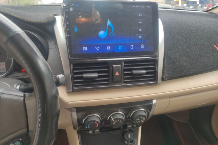 Used Toyota Vios 2014 1.5L Automatic ZhiZhen Edition Audio And AC Panel