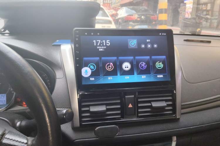 Used Toyota Vios 2014 1.3L Automatic ZhiShang Edition Audio And AC Panel