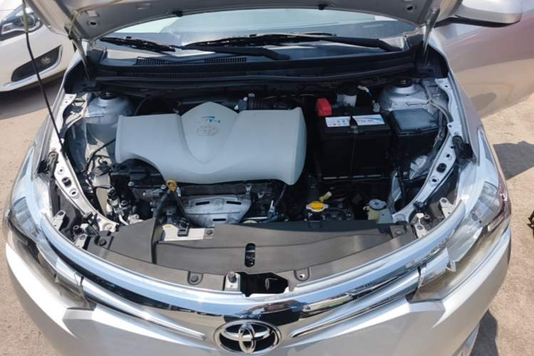 Used Toyota Vios 2014 1.3L Automatic ZhiShang Edition Engine Bay