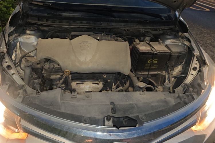 Used Toyota Vios 2014 1.5L Automatic ZhiZhen Edition Engine Bay