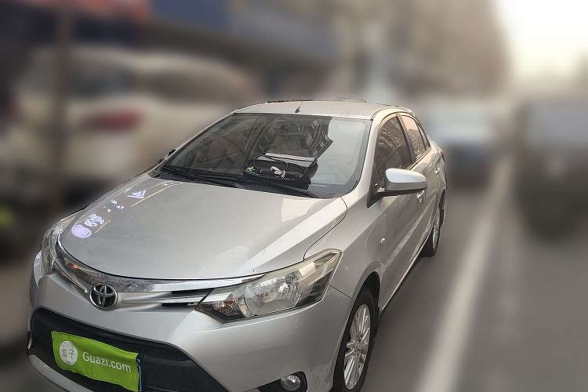 Used Toyota Vios 2014 1.3L Automatic ZhiShang Edition Front Left 45 Deg