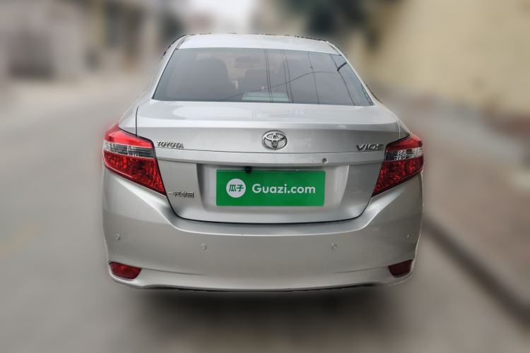 Used Toyota Vios 2014 1.3L Automatic Standard Edition Rear