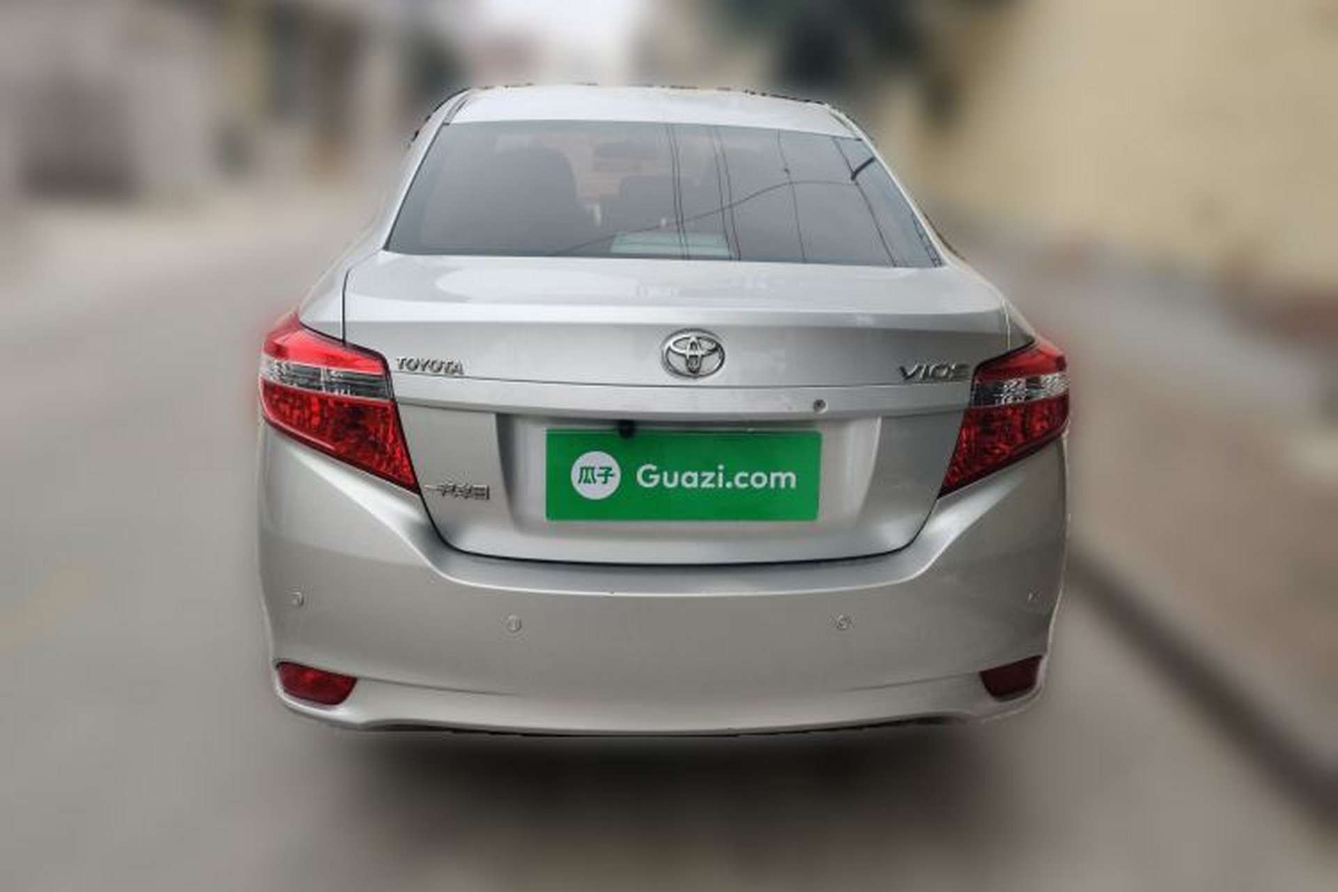 Used Toyota Vios 2014 1.3L Automatic Standard Edition Rear