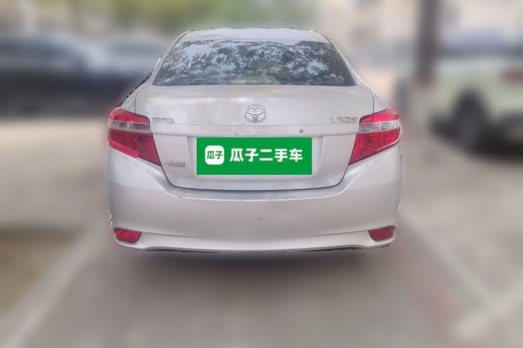 Used Toyota Vios 2014 1.3L Manual Value Edition Rear