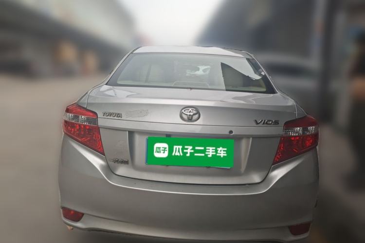 Used Toyota Vios 2014 1.5L Automatic ZhiZhen Edition Rear