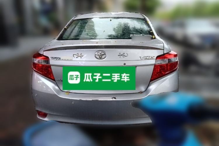 Used Toyota Vios 2014 1.5L Automatic ZhiZhen Edition Rear