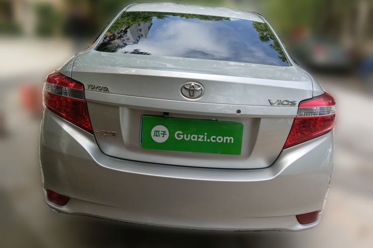 Used Toyota Vios 2014 1.3L Automatic Standard Edition Rear