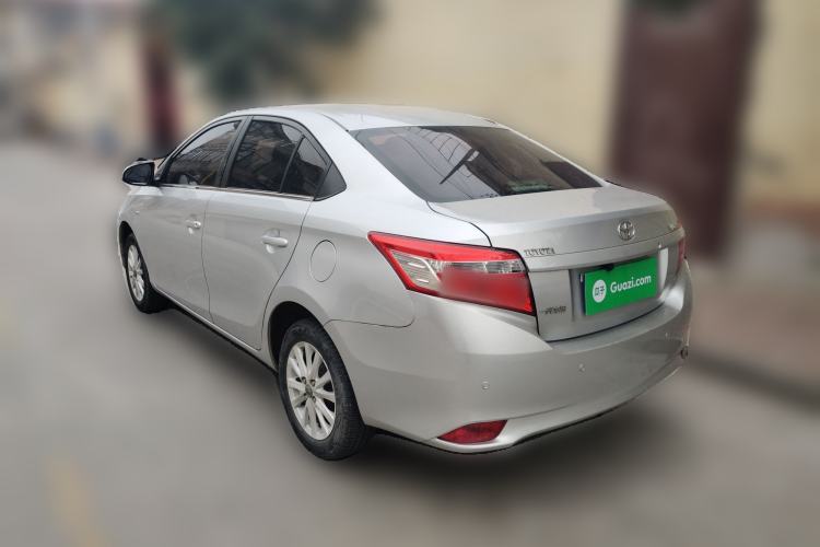 Used Toyota Vios 2014 1.3L Automatic Standard Edition Rear Left 45 Deg