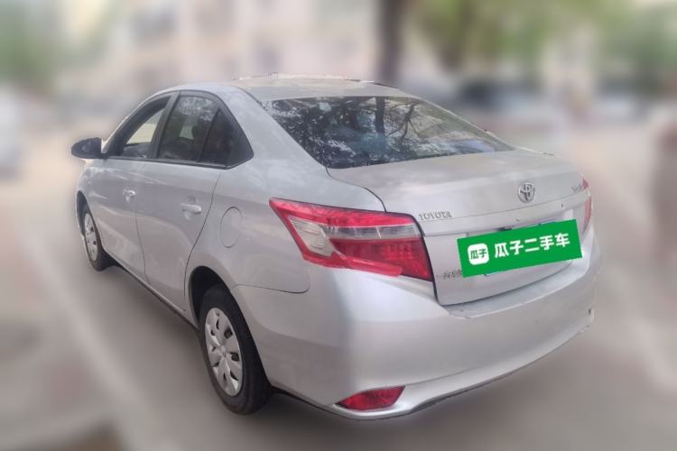 Used Toyota Vios 2014 1.3L Manual Value Edition Rear Left 45 Deg