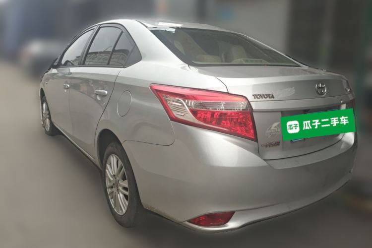 Used Toyota Vios 2014 1.5L Automatic ZhiZhen Edition Rear Left 45 Deg