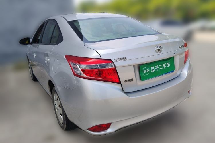 Used Toyota Vios 2014 1.3L Manual Xiang Edition Rear Left 45 Deg