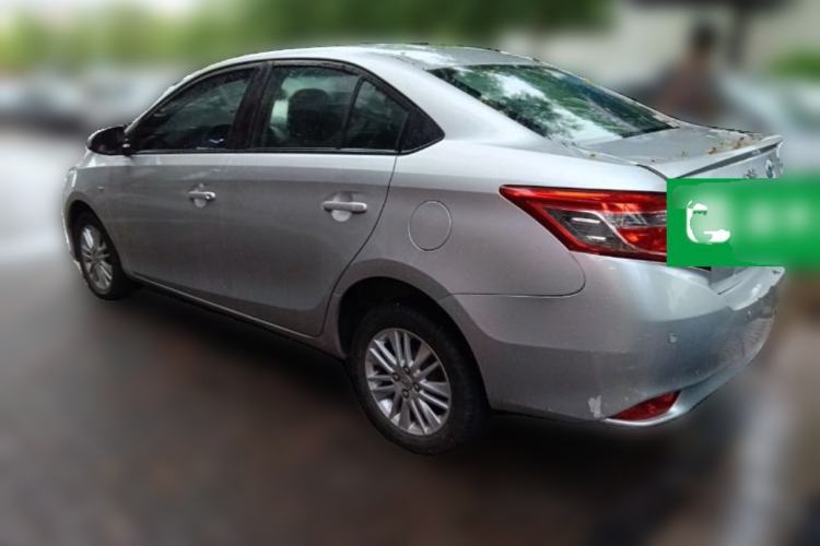 Used Toyota Vios 2014 1.5L Automatic ZhiZhen Edition Rear Left 45 Deg