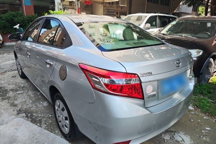 Used Toyota Vios 2014 1.5L Automatic ZhiZhen Edition Rear Left 45 Deg