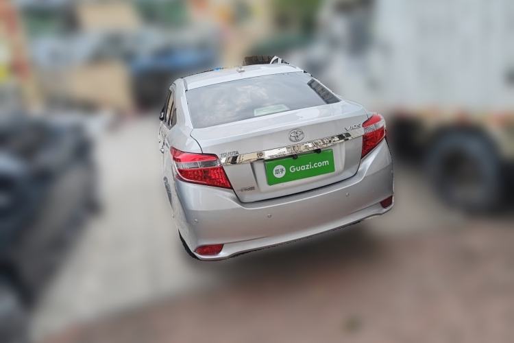Used Toyota Vios 2014 1.3L Automatic Standard Edition Rear Left 45 Deg
